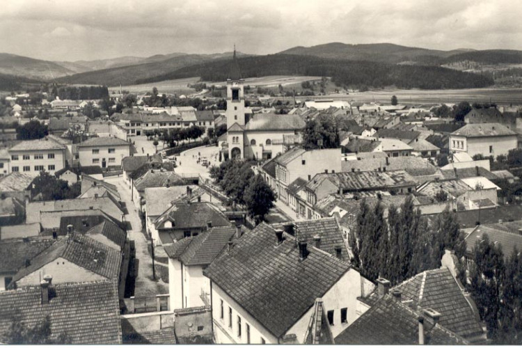 Historické fotografie mesta Bytča